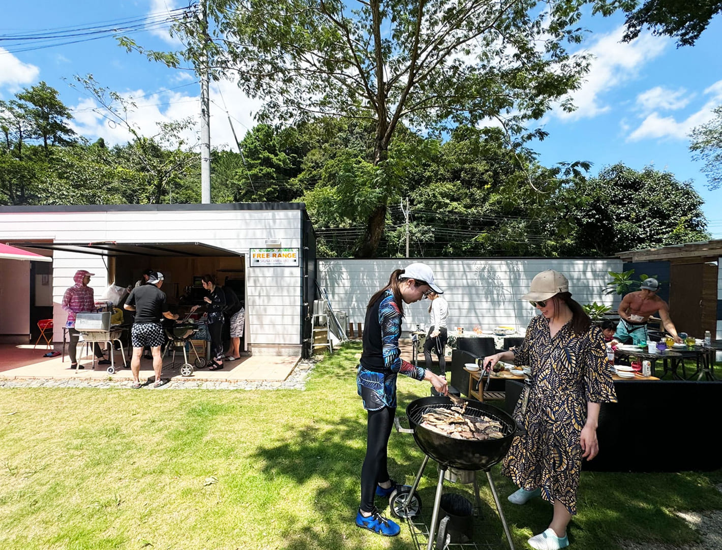 ラフティングを楽しむ団体