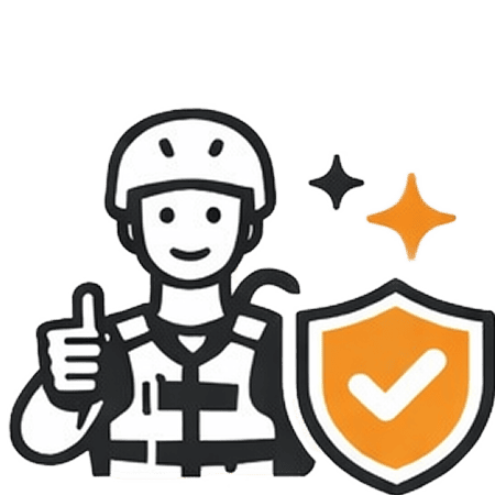 ガイドインストラクターのイラスト